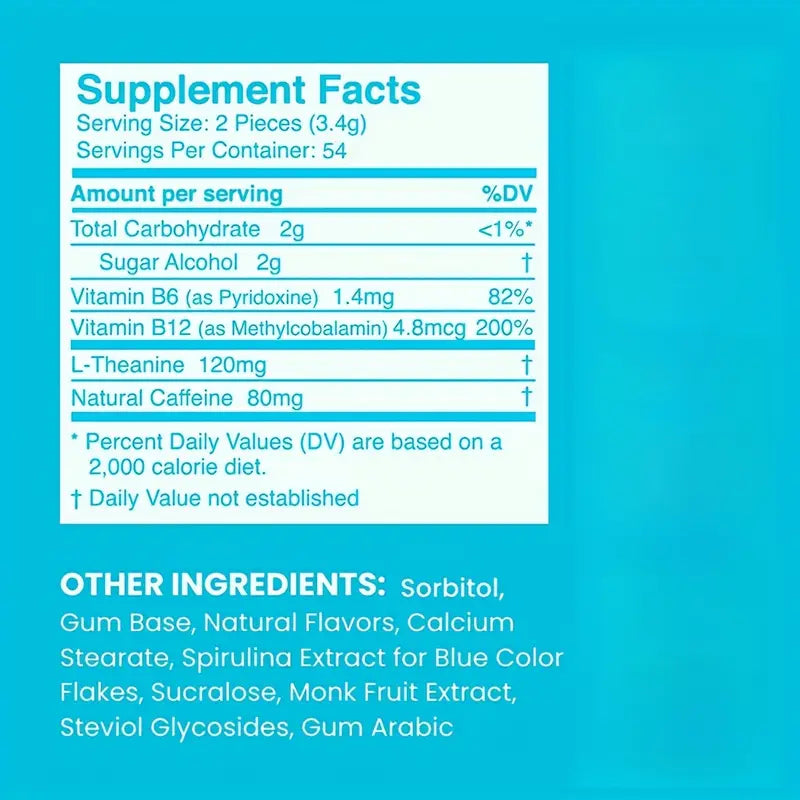 Energy & Focus Gum & Mints – Boost Clarity & Freshen Breath