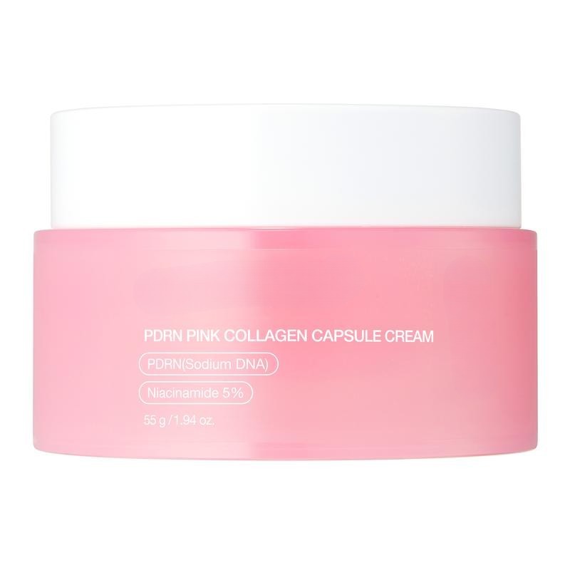 PDRN Pink Collagen Capsule Cream – Lightweight Moisturizer 1.94 oz