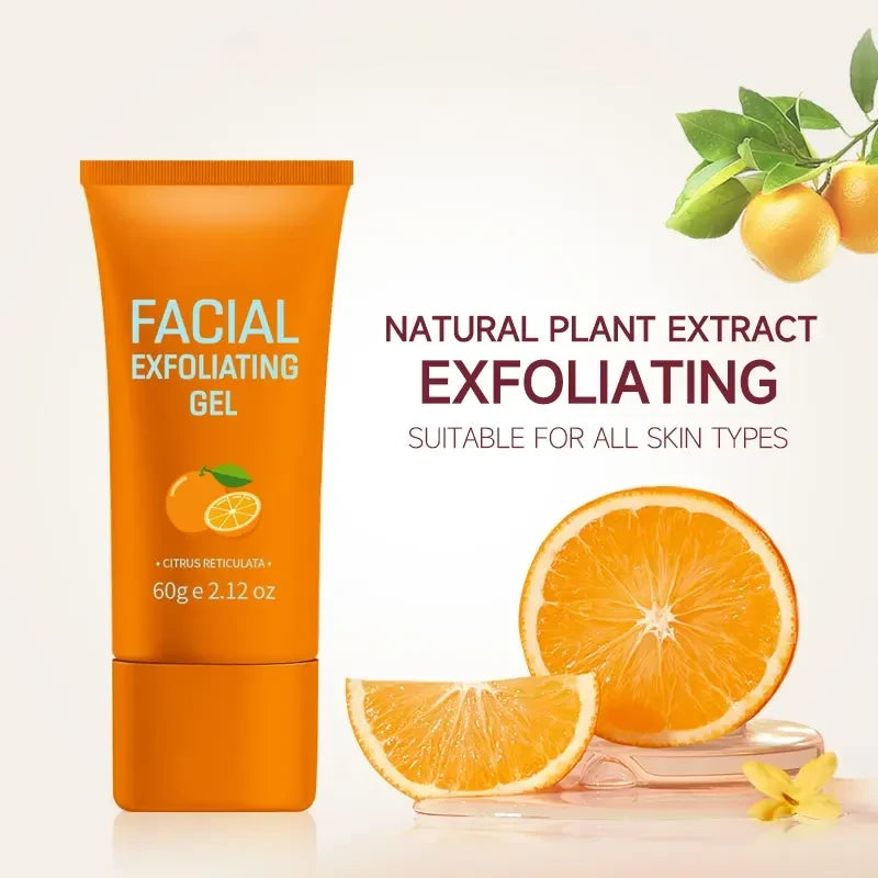 Facial Exfoliating Gel – Orange Enzyme Cleanser
