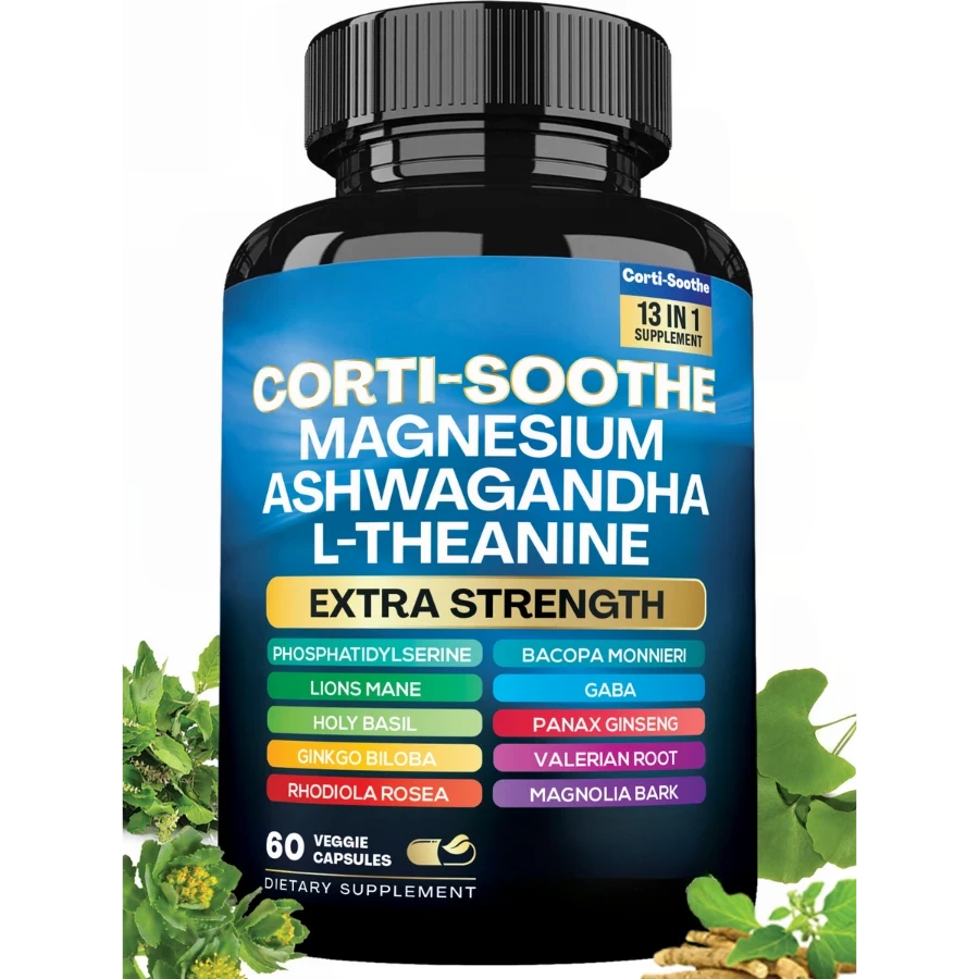 Ultimate Corti-Soothe Balance – Herbal Supplement, 60 Caps