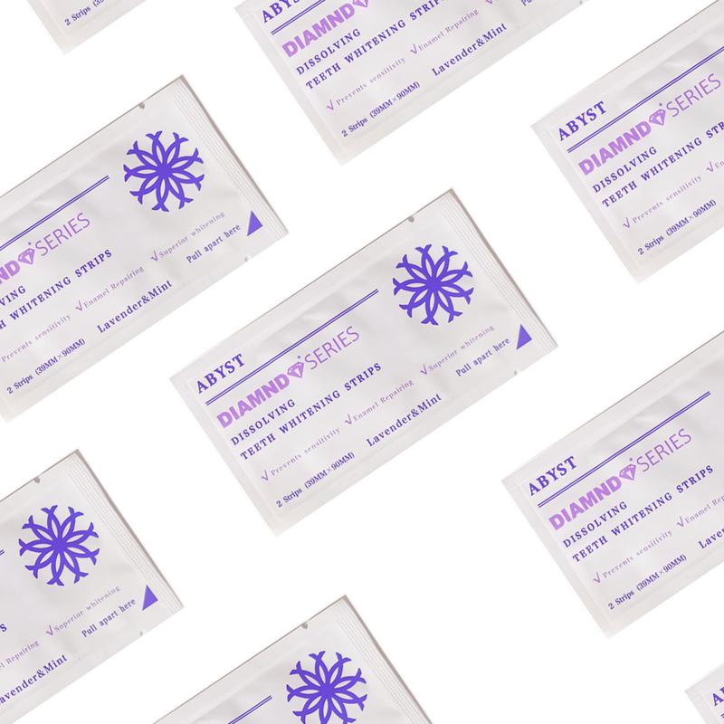 Dissolving Teeth Whitening Strips with Hydroxyapatite - Easy, Enamel-Safe Whitening Solution