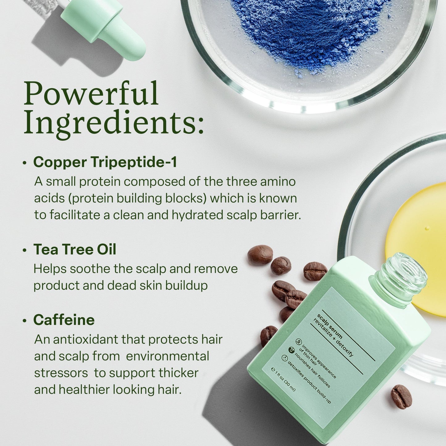 Healthy Scalp & Hair Serum – Lightweight Botanical Formula, 30 ml