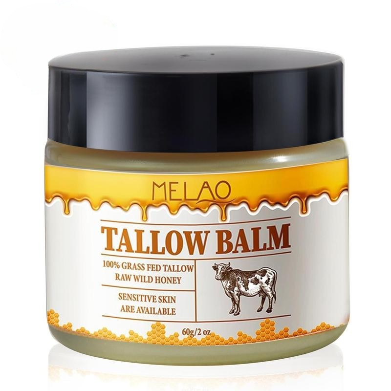 OOKUU Tallow Moisturizer – Balm with Raw Honey for Dry Skin