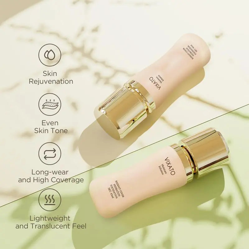 VIXATO Liquid Foundation – Concealer & Moisturizer Makeup