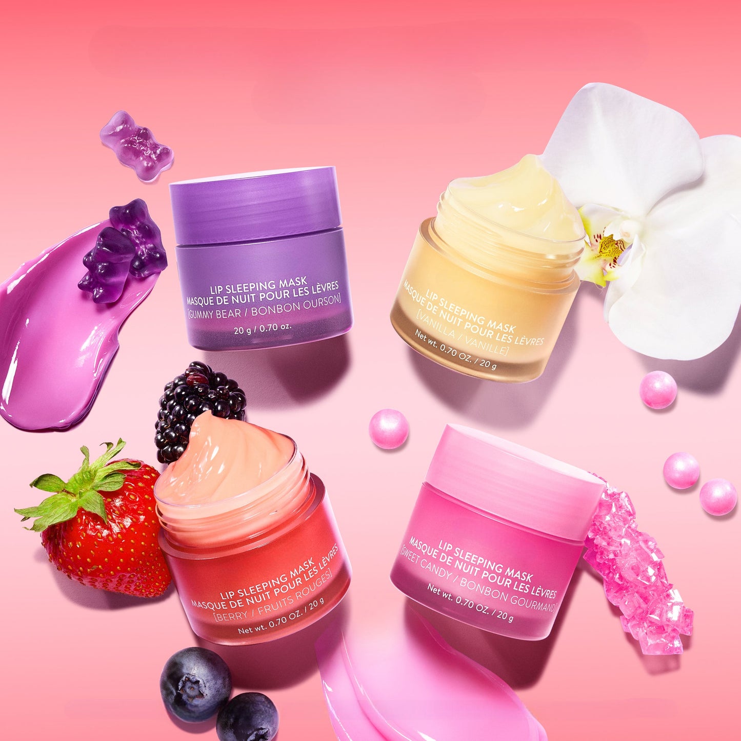 Midnight Minis Lip Set - Lip Sleeping Mask for Deep Nourishment and Hydration