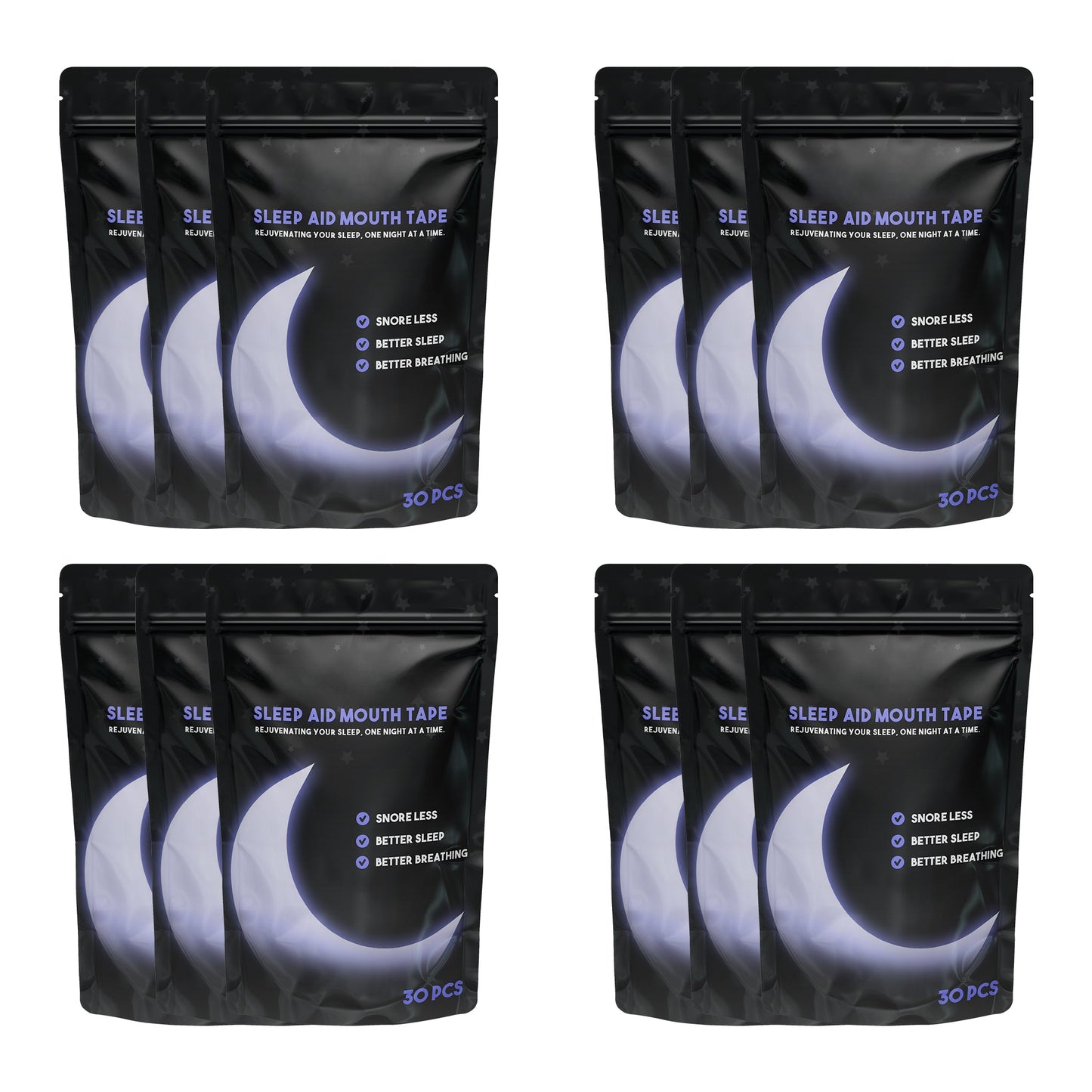 SLEEP TAPE – Breathable Mouth Tape for Snoring Relief & Better Breathing