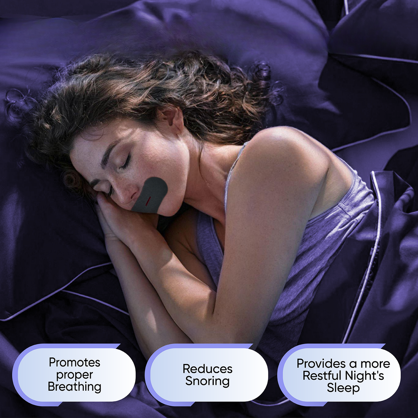 SLEEP TAPE – Breathable Mouth Tape for Snoring Relief & Better Breathing