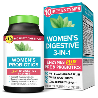Health Probiotics for Women – Daily Digestive Support, 60 ct