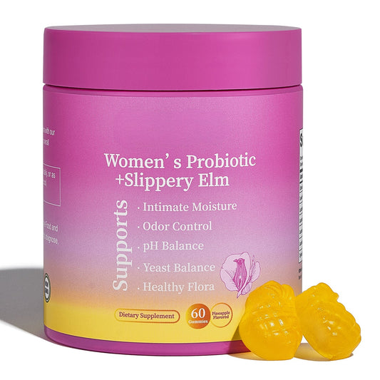 Women's Probiotic + Slippery Elm – Vaginal Support Gummies