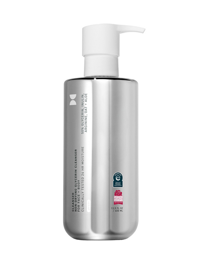 Skin Gleanser Face & Body Wash – Unscented, 13.5 oz Pump