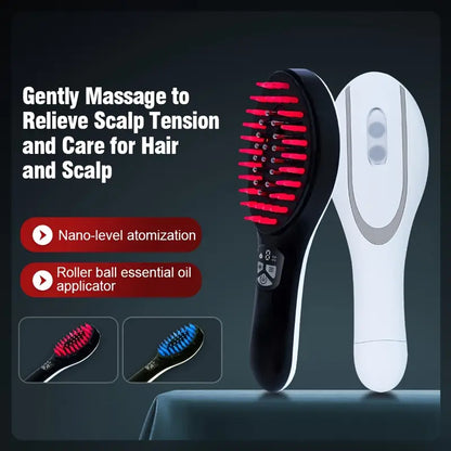 650W 2-in-1 Hair Dryer & Straightener Comb – Smooth Styling with Ionic Technology