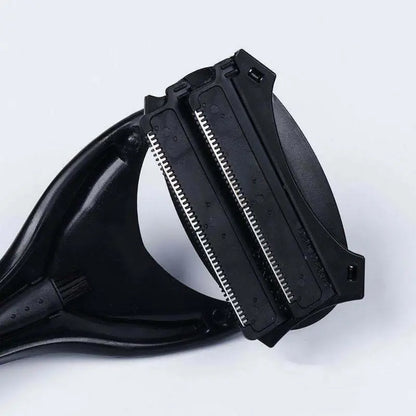 Men's Manual Back Shaver – Safe Blade, Ergonomic Handle, Power-Free Operation