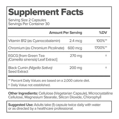 Metabolism Boost Capsules – Natural Energy & Metabolism Support