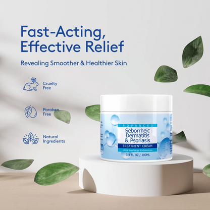 Seborrheic Dermatitis & Psoriasis Cream – Calming Skin Moisturizer