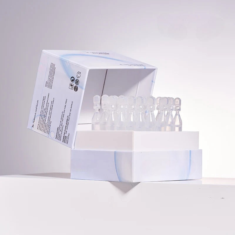 Futura Tech Skin Set - 3% Hyaluronic Acid Serum + Multi-Peptide Firming Eye Massager