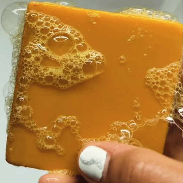 Lemon Turmeric Kojic Acid Soap – Brightening Face & Body Bar