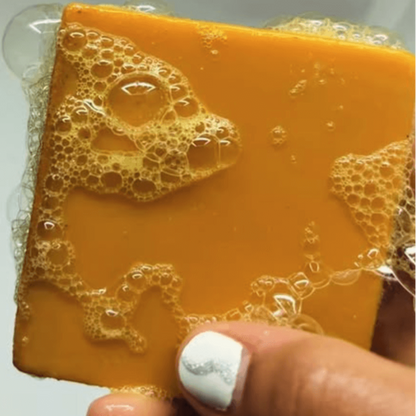 Lemon Turmeric Kojic Acid Soap – Brightening Face & Body Bar