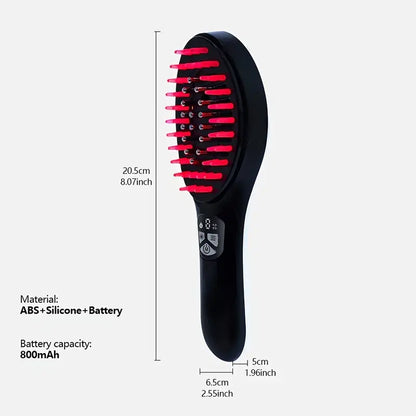 650W 2-in-1 Hair Dryer & Straightener Comb – Smooth Styling with Ionic Technology