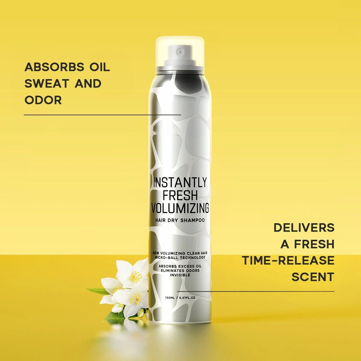 Hair Dry Shampoo – Lightweight Oil-Absorbing Spray for All Hair Types