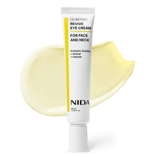 NIDA Revive Eye Cream – Peptides & Retinal, 1.35 fl oz (40ml)