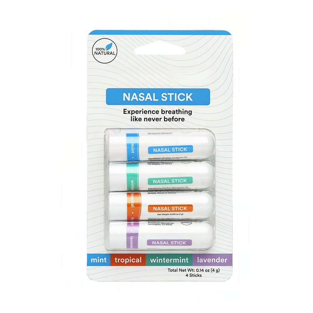 Nasal Stick – Aromatherapy Inhaler for Refreshing Relief (4 Pack)