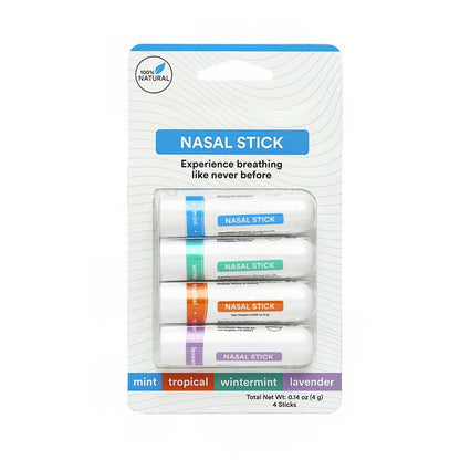 Nasal Stick – Aromatherapy Inhaler for Refreshing Relief (4 Pack)