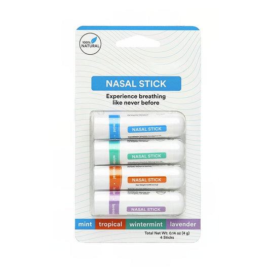 Nasal Stick – Aromatherapy Inhaler for Refreshing Relief (4 Pack)
