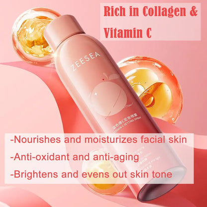 ZEESEA Vitamin C Mattifying Setting Spray – Waterproof Makeup Fixer for Long-Lasting Fresh Finish