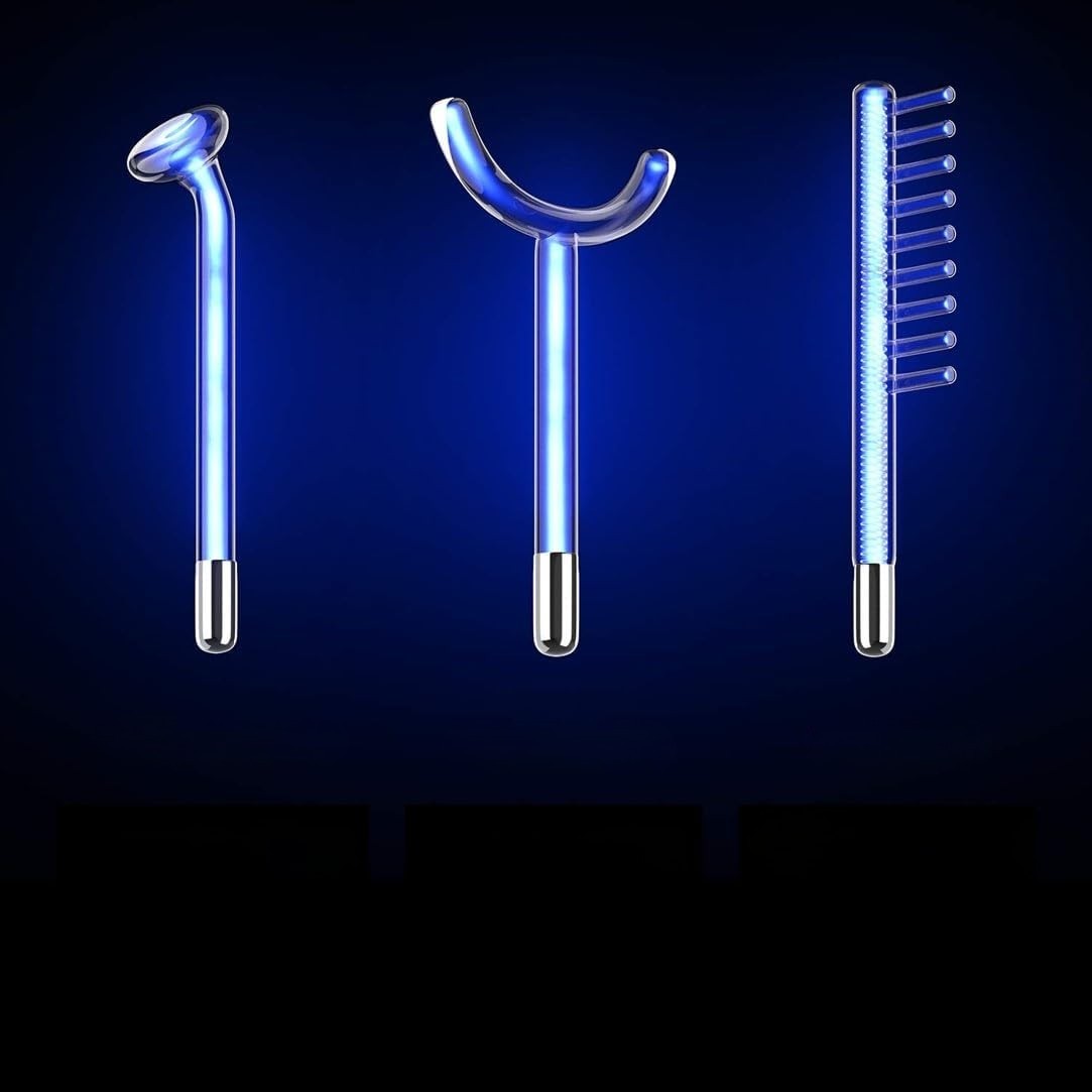 NuDerma Clinical Skin Therapy Wand – 6-Piece Skincare Tool Set