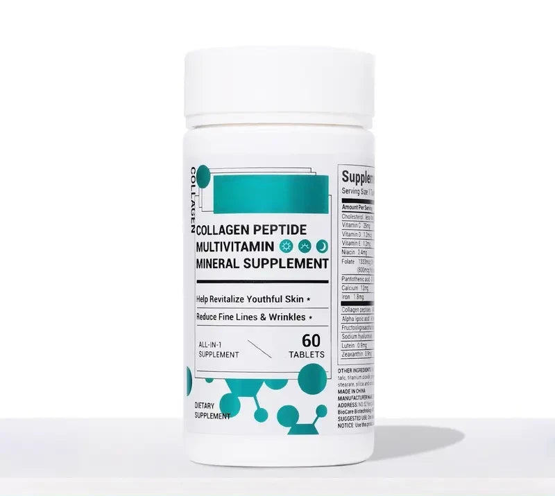 Collagen Peptides for Women – with Probiotics & Vitamins, 60 Capsules