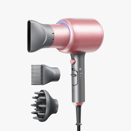 Ionic Hair Dryer with Diffuser - 1875W Professional Blow Dryer with Constant Temperature &amp; Ceramic Technology