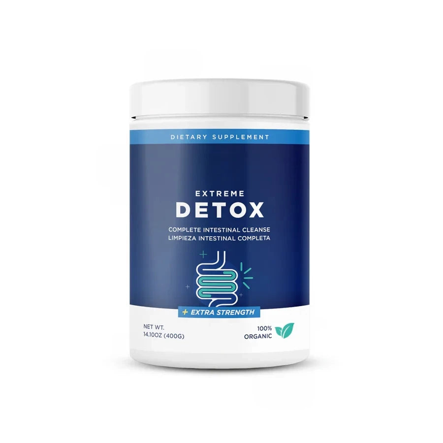 Extreme Detox Powder – Plant-Based Daily Greens Drink Mix, 14.1 oz