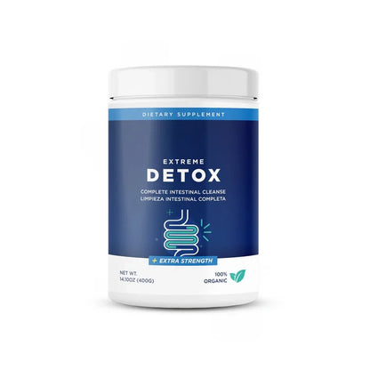 Extreme Detox Powder – Plant-Based Daily Greens Drink Mix, 14.1 oz