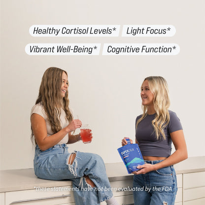Supercalm Drink Mix – Ashwagandha, Magnesium & D3, 30 Servings