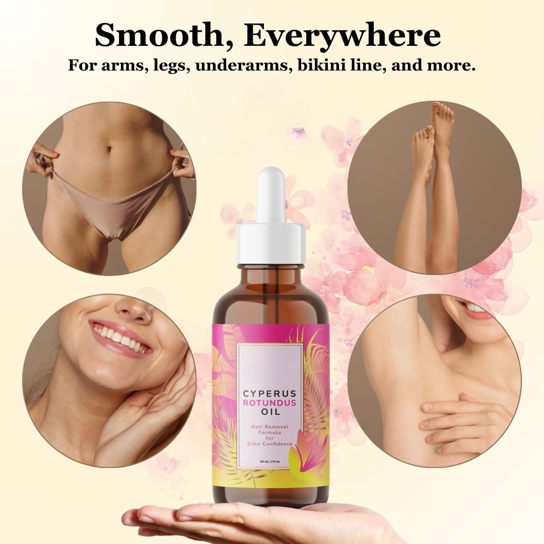 Cyperus Rotundus Oil – Soothing & Moisturizing Body Oil, 60ml