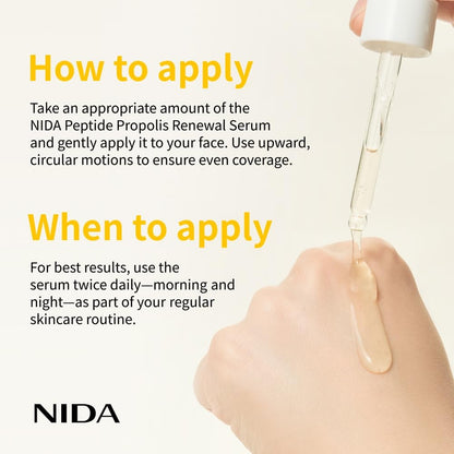 NIDA Peptide Propolis Renewal Serum – Firming Care, 50ml