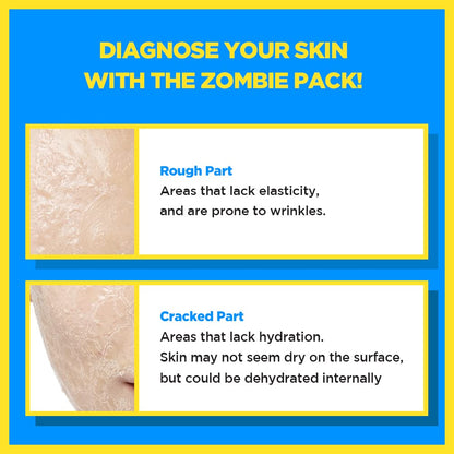 Zombie Pack Facial Mask – Hydrating & Tightening, 8-Pack