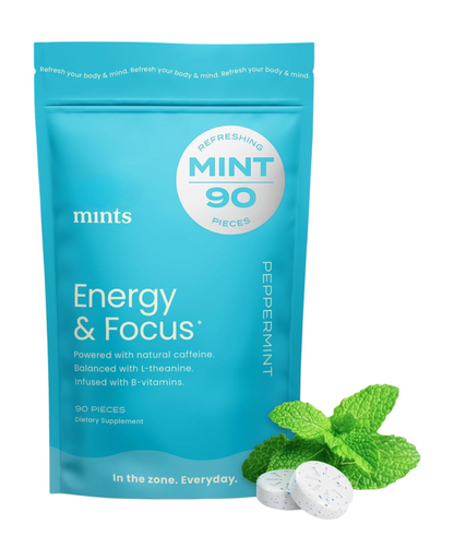 Energy & Focus Gum & Mints – Boost Clarity & Freshen Breath