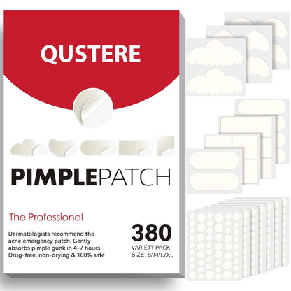 Pimple Patches for Face – Hydrocolloid Acne Stickers with Tea Tree & Cica
