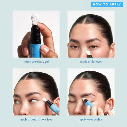 Aqua Bomb Cooling Eye Gel – Caffeine & Hyaluronic Acid, 25 ml