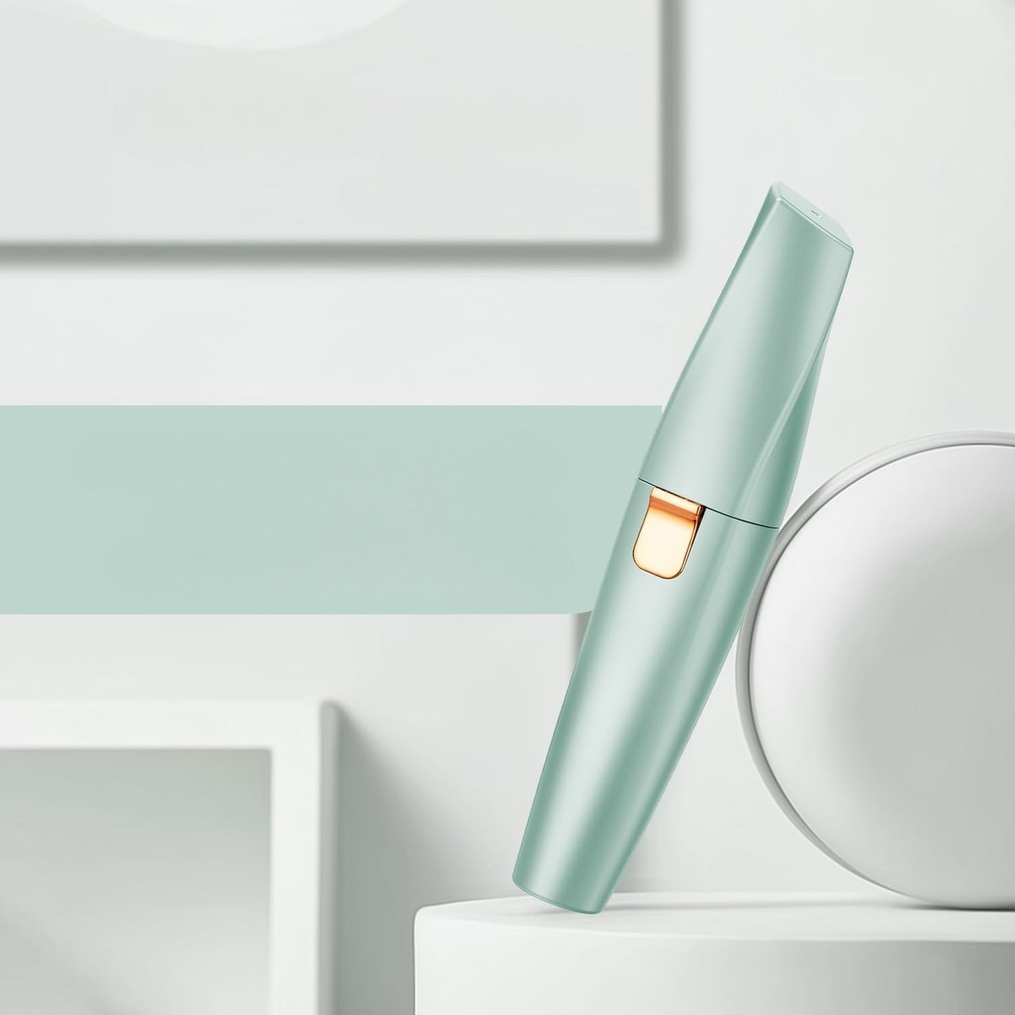 2-in-1 Eyebrow & Facial Trimmer – Rechargeable, Painless Hair Remover