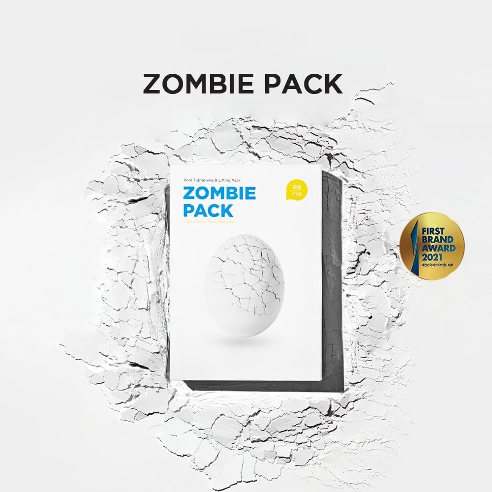 Zombie Pack Facial Mask – Hydrating & Tightening, 8-Pack