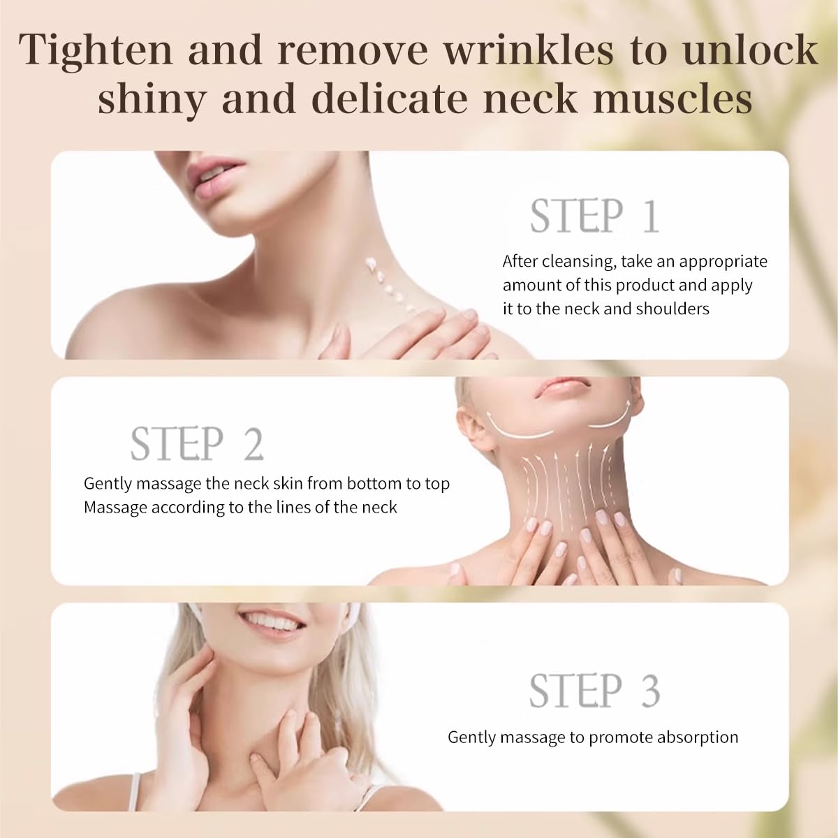 Moisturizing Neck Cream – Firming & Smoothing for Fine Lines