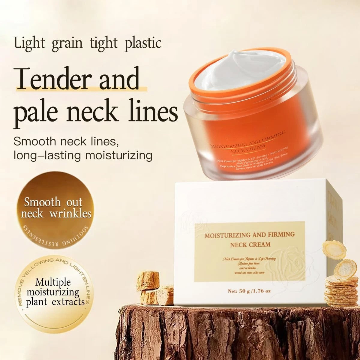Moisturizing Neck Cream – Firming & Smoothing for Fine Lines