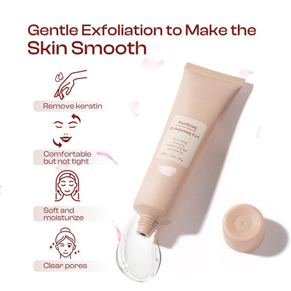 Purifying Exfoliating Gel Cleanser – For All Skin Types, 3.5 oz