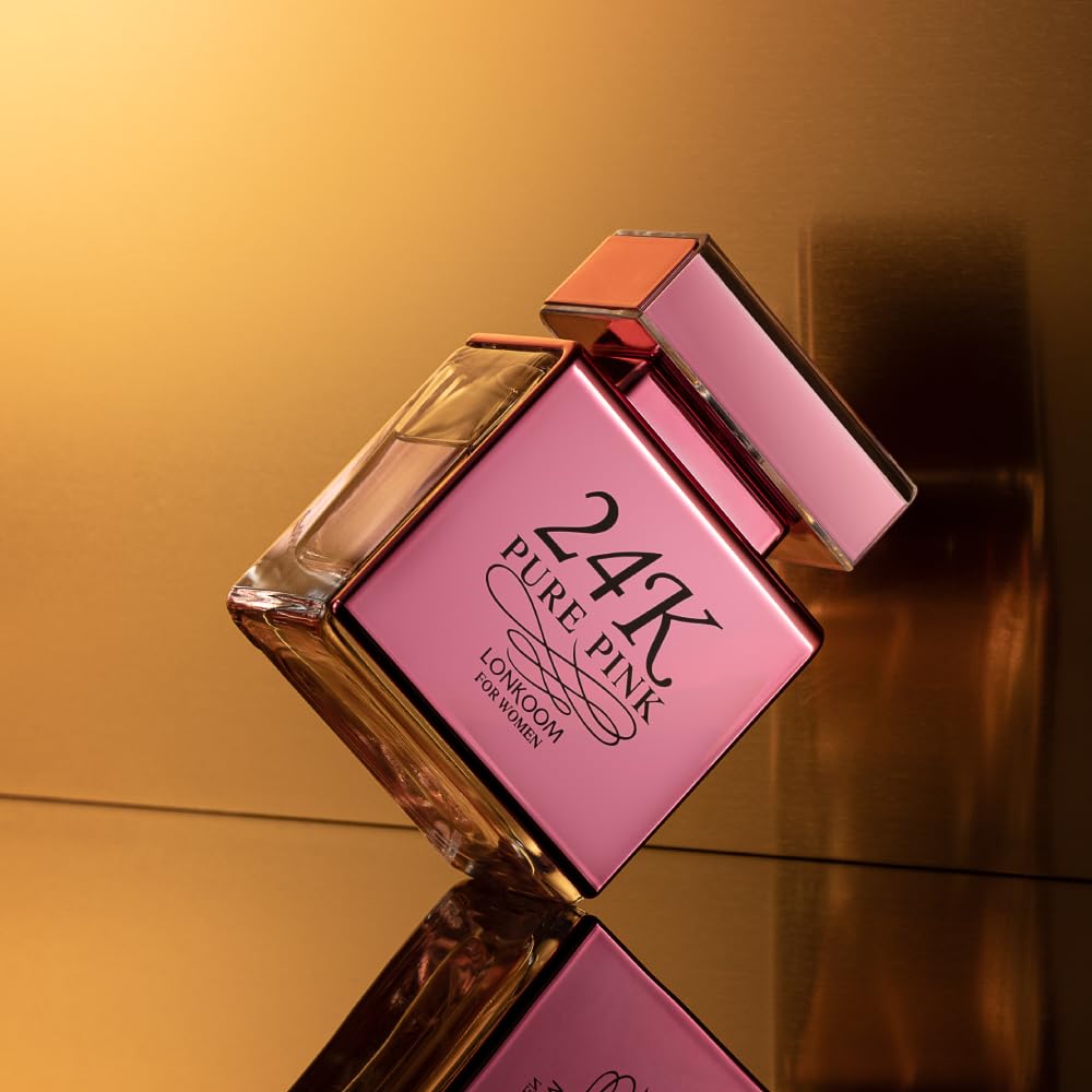24K Pure Gold Eau de Parfum for Women – Sweet Scent, 3.4 oz