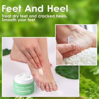 Urea Cream 40% + Salicylic Acid – Foot & Hand Cream, 5.29 oz
