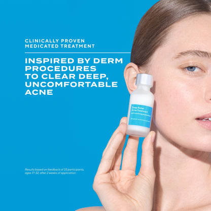 Deep Relief Acne Treatment – Clarifying Facial Formula, 1 oz