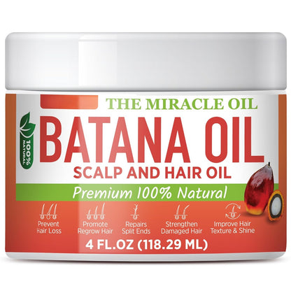 Batana Oil from Honduras – Moisturizing Hair & Scalp Oil