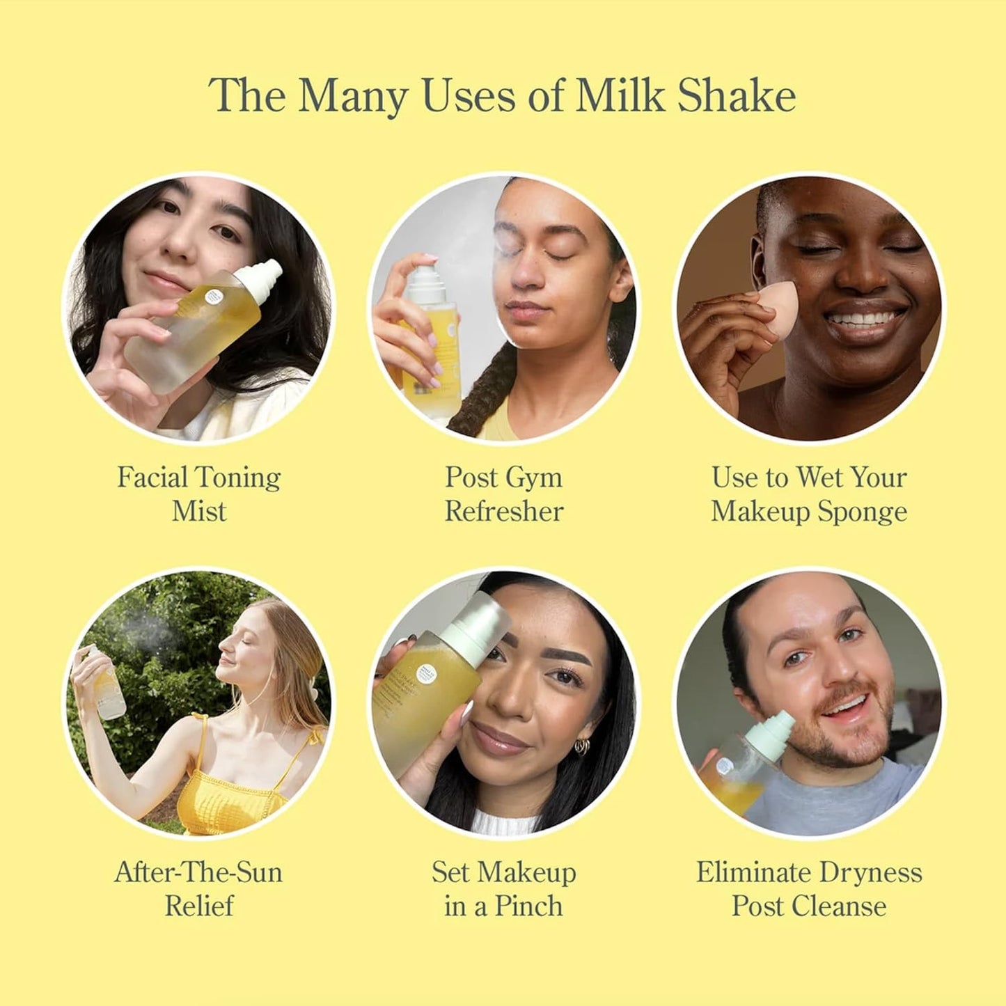 Milk Shake Hydrating Face Mist – Goat Milk & Hyaluronic Acid